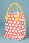 Zipper Lunch Bag - Dot Pink