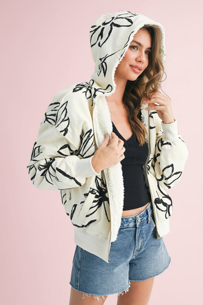 Oita Jacket Fleecelined Jacket - Cream