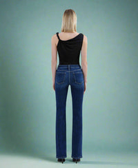 Tummy Control High Rise Bootcut Jeans - LV6