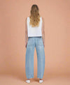 High Rise Barrel Leg Jeans LV2