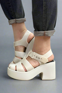 Scented Melissa Lulu Heel - Beige