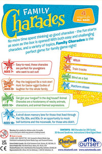 Family Charades Retro Design