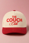 The Couch Club Corduroy Cap - Burgundy
