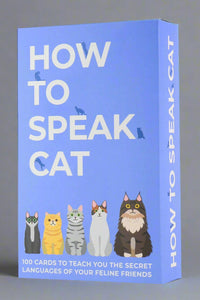 How To Speak Cat Cards