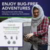 Insect Repellent Scarf - Raspberry