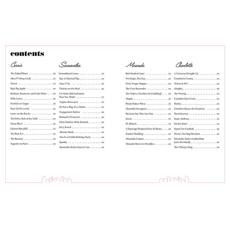 Sex and the City Cocktails