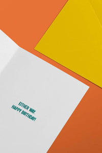 Gossip or Trauma - Birthday Card