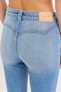 Light Wash Skinny Jean C267