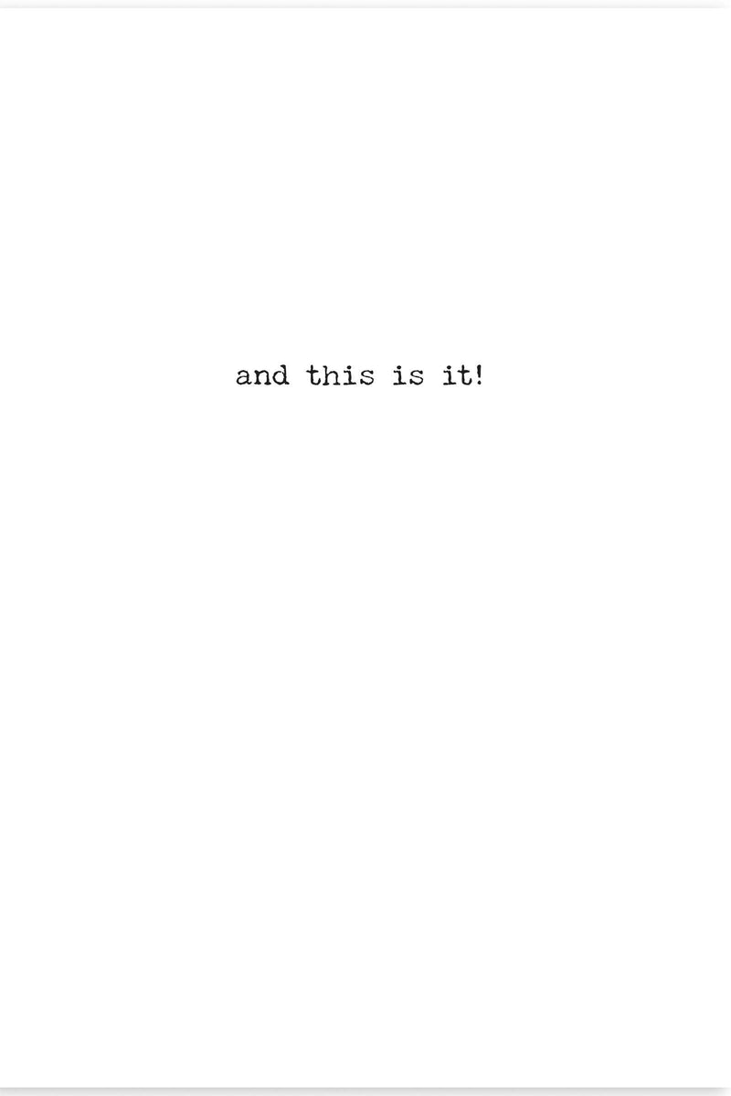 Thank You Greeting Card