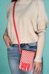 Harper Crossbody - Red Gingham