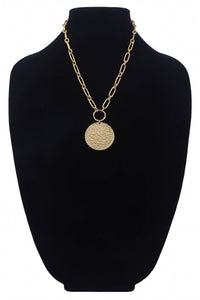 Dainty Layered Chain Link Necklace - Gold