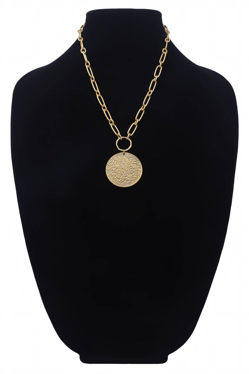 Dainty Layered Chain Link Necklace - Gold