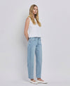 High Rise Barrel Leg Jeans LV2