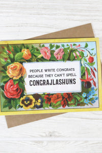 Congratulations - Congrajlashuns