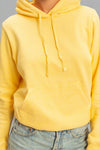 Long Sleeve Pullover Hoodie - Banana