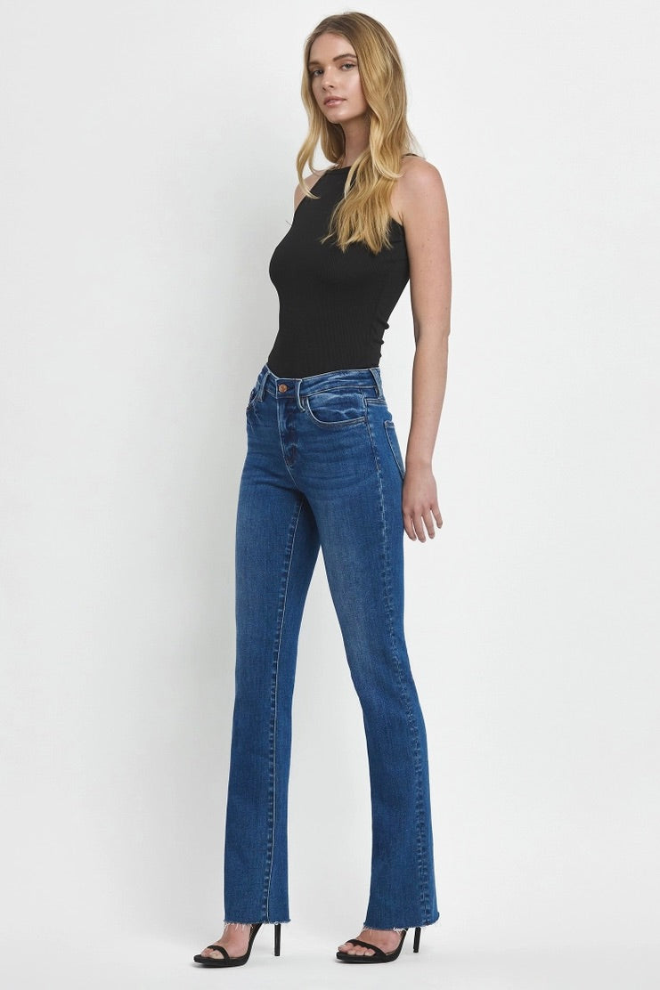 High Rise Slim Bootcut Jeans LV1480