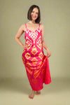 Printed Slip Dress - Pink