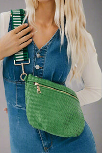Westlyn Woven Bum Bag - Emerald