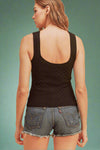 Gwenn Knit Tank - Black