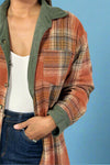 Reversible Flannel Corduroy Jacket - Green