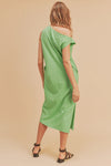 Bella Dress - Green Apple
