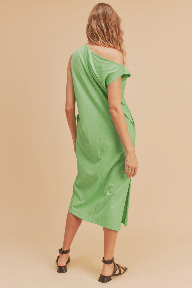 Bella Dress - Green Apple