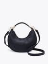 Baghdad Half-Moon Crossbody - Black