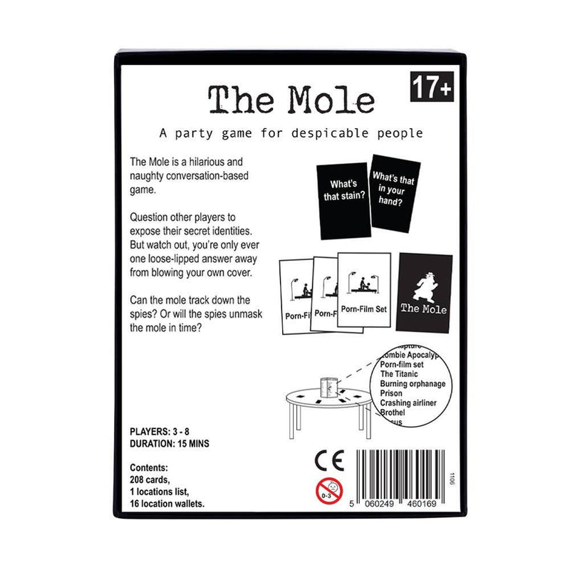 The Mole Bluffing Spies Card Game