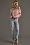 Wine Weather Sweater - Pink