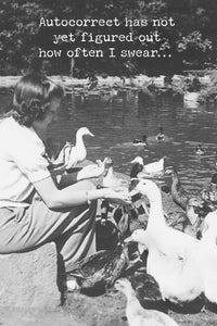 Autocorrect Greeting Card