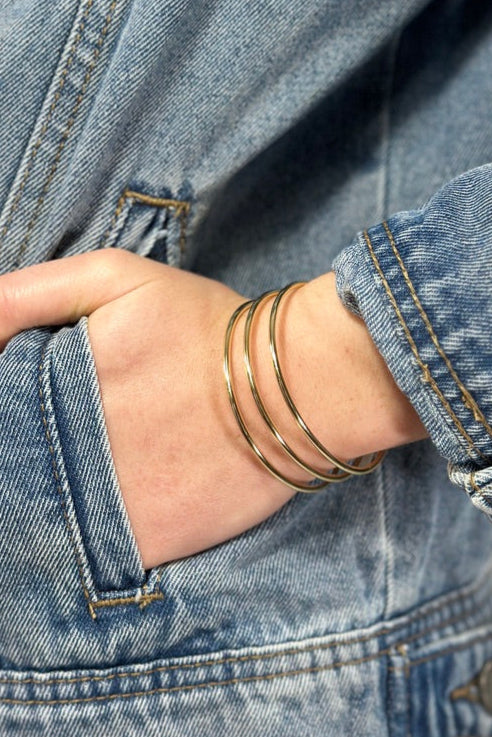 Triple Line Bracelet