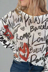 Round Knit Long Sleeve - Heart City