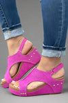 Melissa Slingback Sandal - Fuchsia