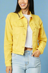 Bird Yellow Jean Jacket Judy Blue
