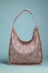 Joey Distressed Slouchy Hobo - Ash Mauve