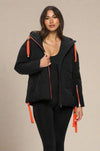 Summit Shield Puffer Jacket - Black
