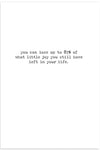Green Tea Greeting Card