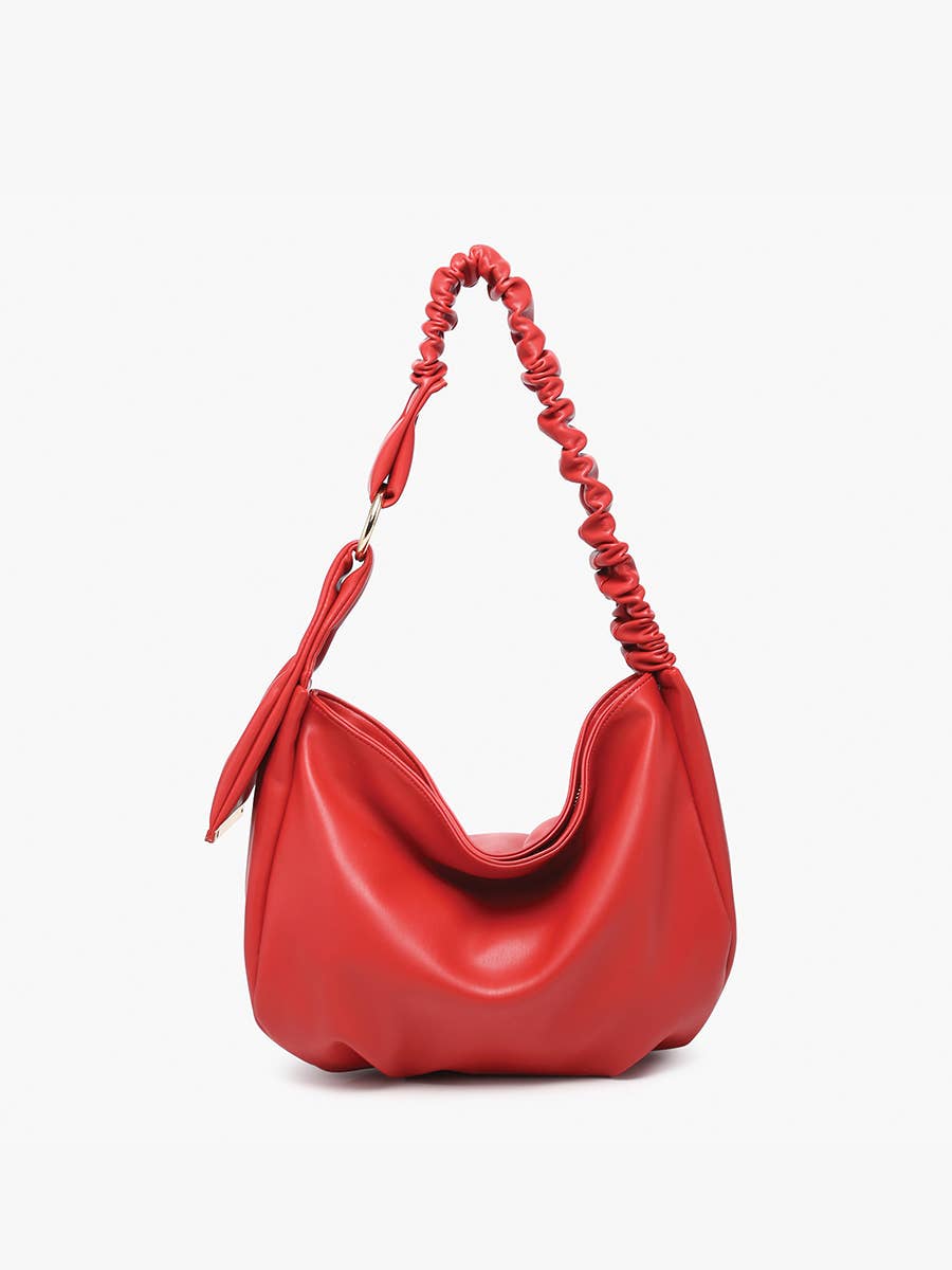 Jakarta Slouchy Shoulder Bag – Red