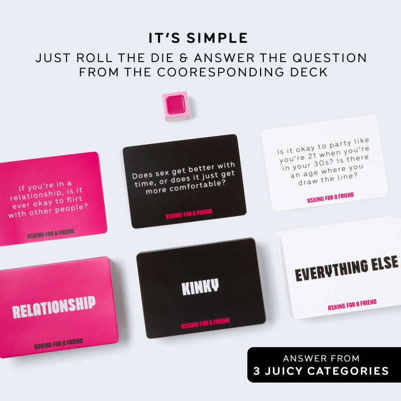 Asking For A Friend- Bachelorette/Girls Night Card Game