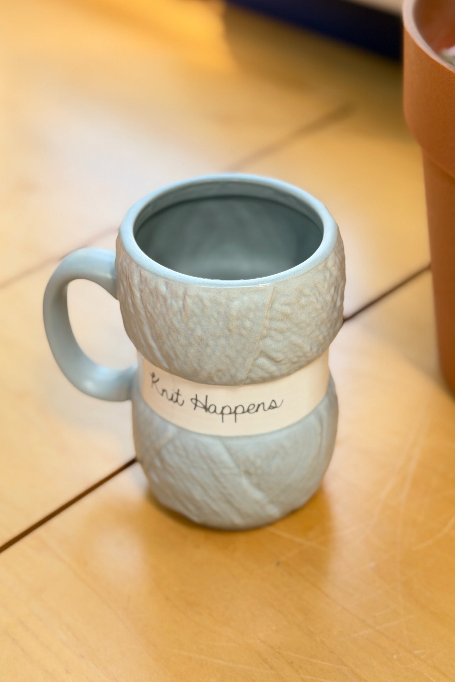 Knitting Mug  'Knit Happens'