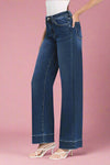 High Rise Trouser Wide Leg Jeans - LV26