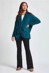Soft Drape Hacci Wrap - Dark Teal