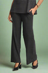 Signature Wide Leg Pant - Black