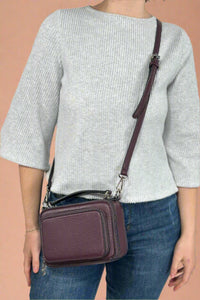 Kelsey Crossbody - Plum