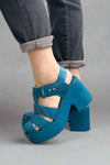 Scented Melissa Lulu Heel - Blue