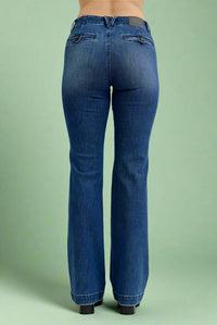 Mid Rise Bootcut Trousers - JB146