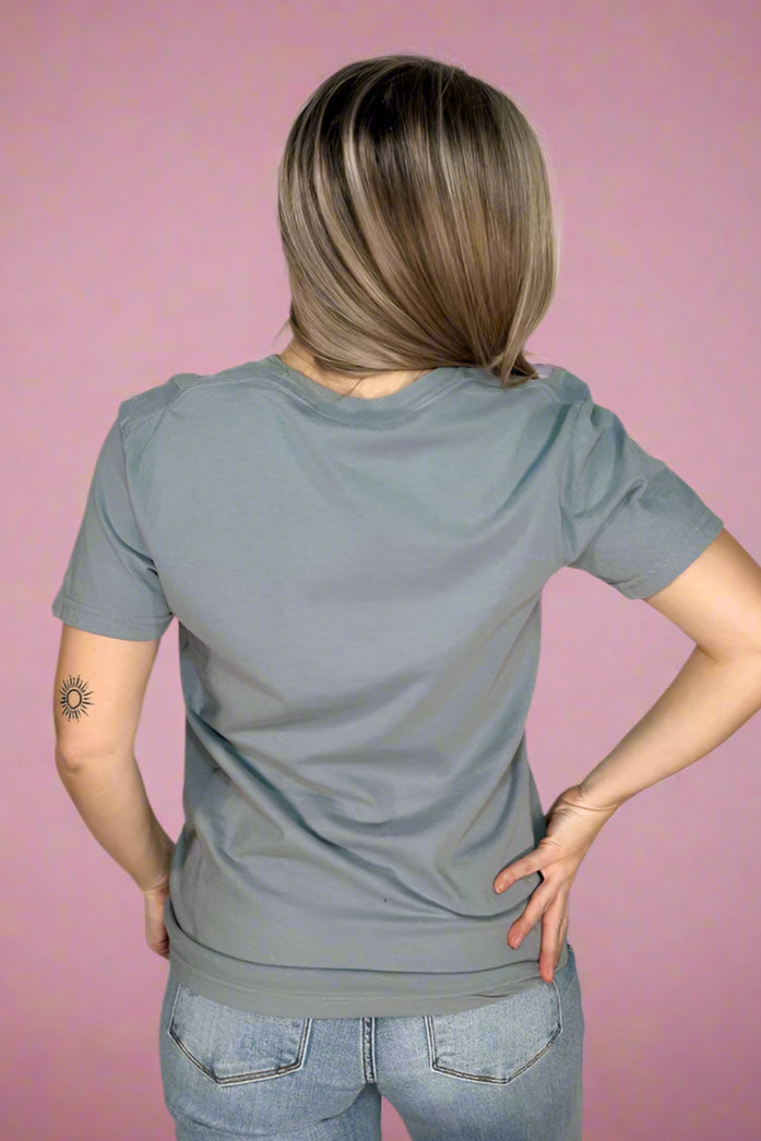 'SmallTown Smokeshow' Grey Tee