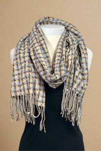 New Retro Plaid Scarf