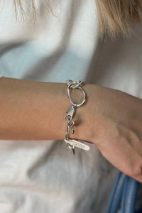 Link Chain Bracelet Silver