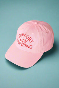 Support Day Drinking Baseball Cap - Pink